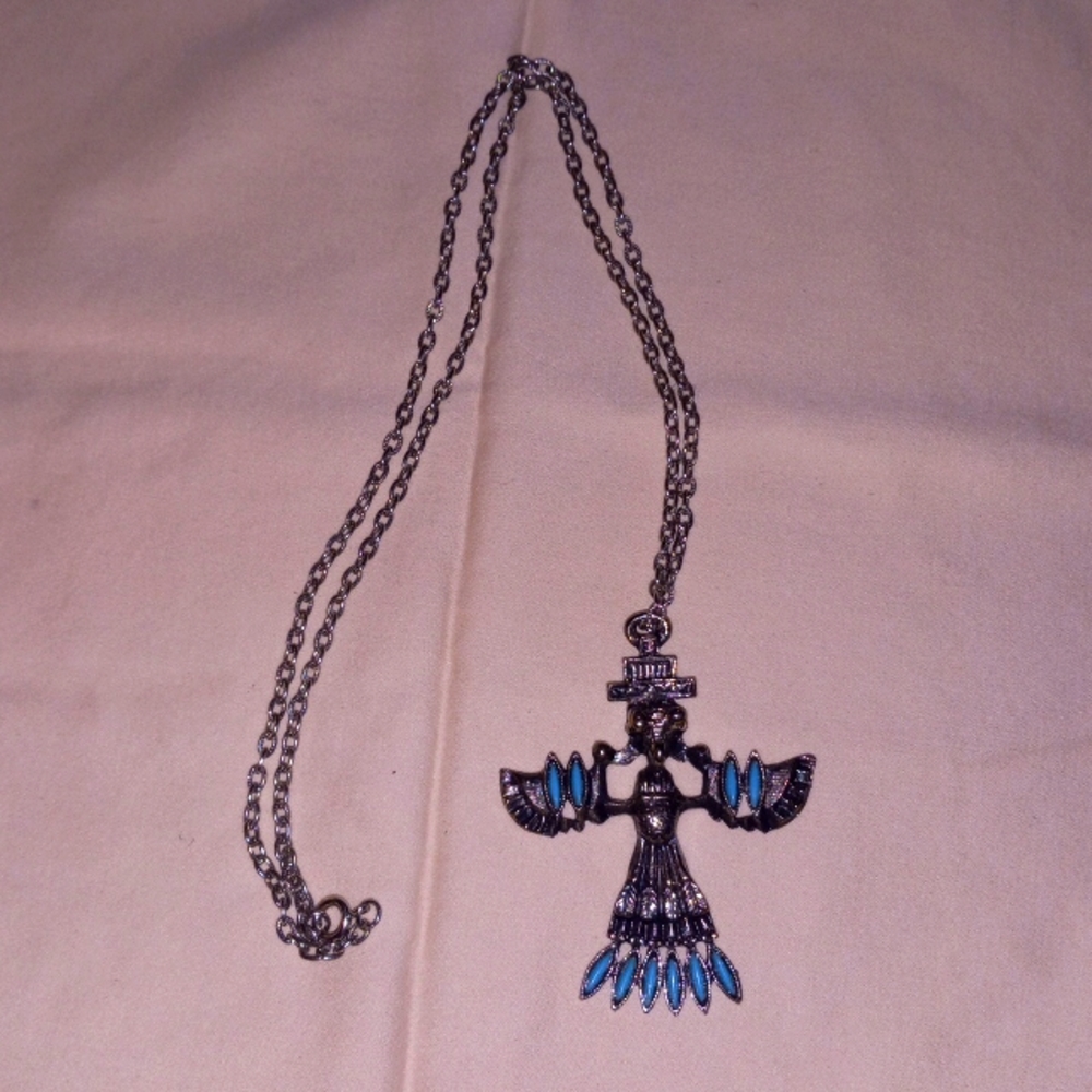 P-5 KACHINA DANCING EAGLE NECKLACE